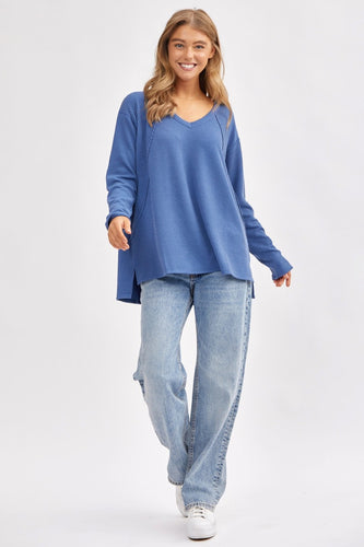 The Lily Top - Denim Blue *The Essentials Collection*
