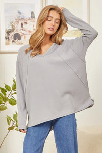 The Lily Top - Heather Grey *The Essentials Collection*