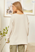 Load image into Gallery viewer, The Lily Top - Oatmeal *The Essentials Collection*