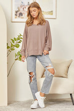 Load image into Gallery viewer, The Kimmy Top - Mocha *The Essentials Collection*