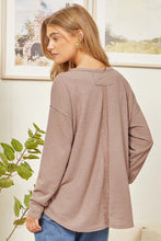 Load image into Gallery viewer, The Jo Top - Mocha *The Essentials Collection*