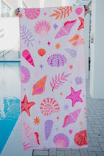 Load image into Gallery viewer, Beach Shells Quick Dry Towel