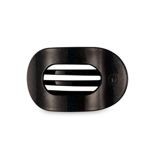 Medium Teleties Flat Round Hair Clip - Midnight Magic