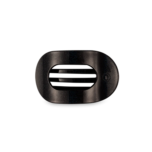 Small Teleties Flat Round Hair Clip - Midnight Magic
