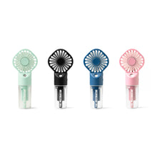 Load image into Gallery viewer, Modern Monkey 2-in-1 Rechargeable Water Fan