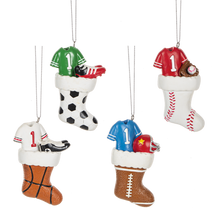 Load image into Gallery viewer, Ganz Sports Stocking Ornament