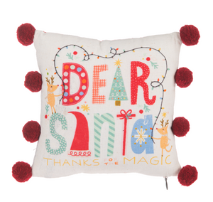 Ganz Whimsical Joyful Christmas Pillows