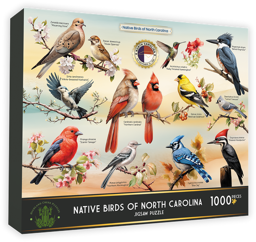 Native Birds of North Carolina Jigsaw Puzzle