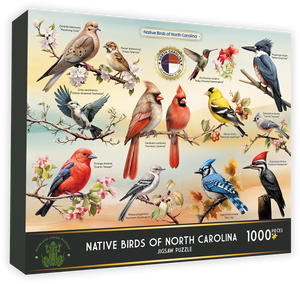 Native Birds of North Carolina Jigsaw Puzzle