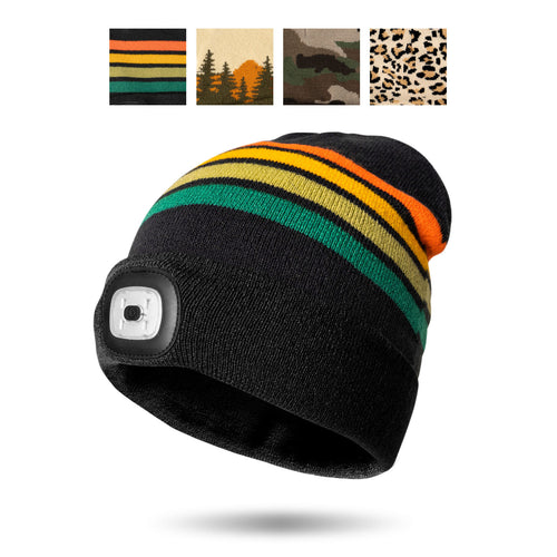 Night Scope Rechargeable LED Beanies - Explorer Collection