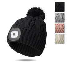 Load image into Gallery viewer, Night Scope Nova Pom Beanies