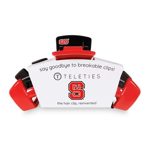 Large Teleties Hair Clip - NC State University