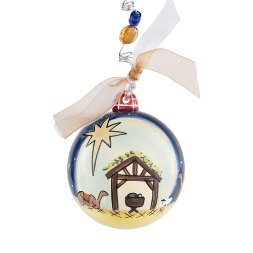 Nativity Scene & Wisemen Ornament