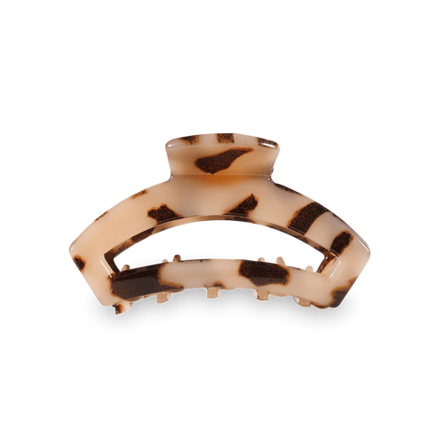 Tiny Teleties Open Hair Clip - Blonde Tortoise