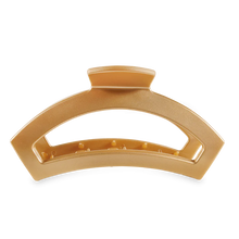 Load image into Gallery viewer, Large Teleties Open Hair Clip - Champagne Toast