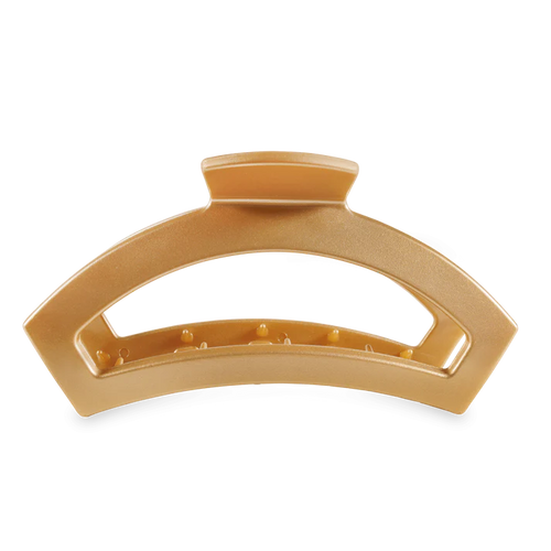 Large Teleties Open Hair Clip - Champagne Toast
