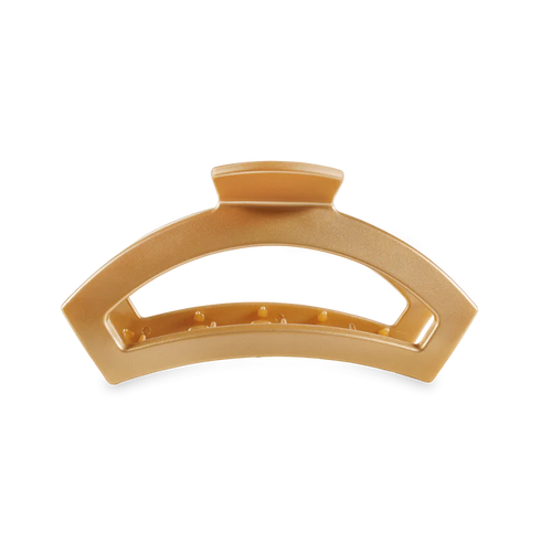 Medium Teleties Open Hair Clip - Champagne Toast