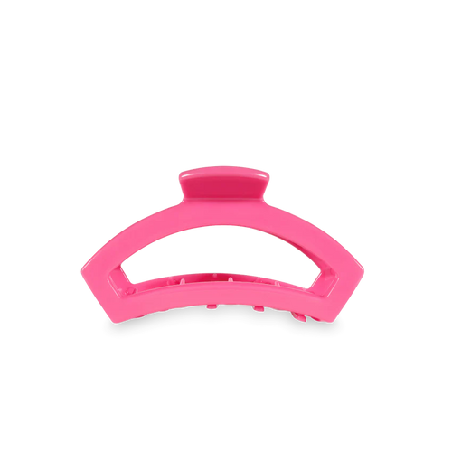 Tiny Teleties Open Hair Clip - Paradise Pink