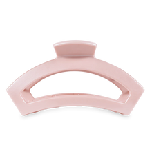 Load image into Gallery viewer, Large Teleties Open Hair Clip - Pearly Pink