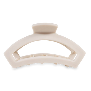 Large Teleties Open Hair Clip - Toasted