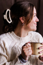 Load image into Gallery viewer, Large Teleties Open Hair Clip - Toasted