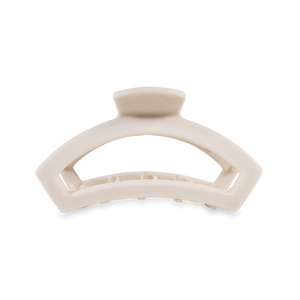 Medium Teleties Open Hair Clip - Toasted