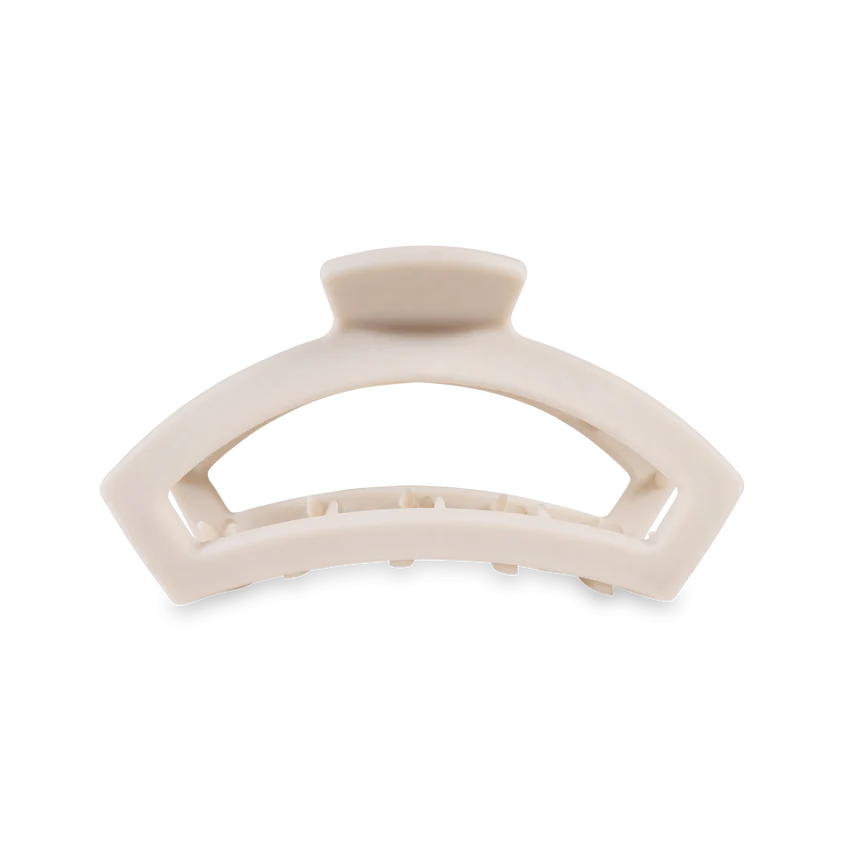 Medium Teleties Open Hair Clip - Toasted