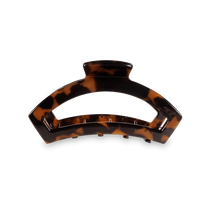 Load image into Gallery viewer, Small Teleties Open Hair Clip - Tortoise
