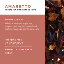 Load image into Gallery viewer, Pinky Up Tea Sachets - Amaretto Herbal