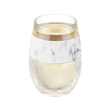 Load image into Gallery viewer, Wine Freeze Insulated Cooling Cup - Marble