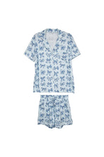Load image into Gallery viewer, Light Blue Mini Bows Loungewear Set