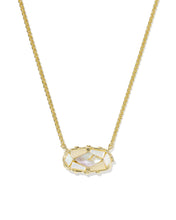 Load image into Gallery viewer, Dolly Parton x Kendra Scott Patchwork Elisa Gold Short Pendant Necklace