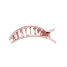 Load image into Gallery viewer, Medium Teleties Flat Round Hair Clip - Pearly Pink