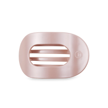 Load image into Gallery viewer, Medium Teleties Flat Round Hair Clip - Pearly Pink