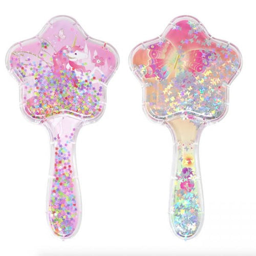 Unicorn & Butterfly Girl's Hairbrush