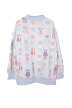 Load image into Gallery viewer, Teddy Bears Sweatshirt - Light Blue