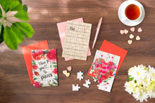 Load image into Gallery viewer, Ganz Valentines Post Card Puzzles