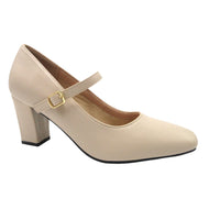 Pierre Dumas Boca Heels - Nude