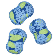 Load image into Gallery viewer, RE:usable Sponges (Set of 3) - Hydrangea Garden