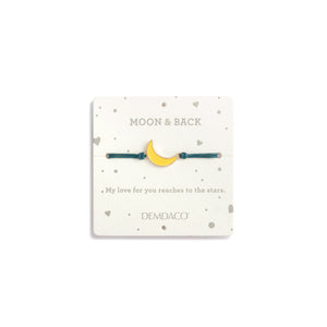 Demdaco Moon & Back Bear - Blue