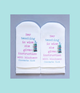 Standing on the Word Socks