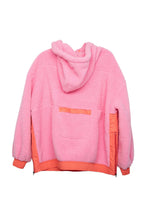 Load image into Gallery viewer, Two-Toned Fleece Pullover - Pink
