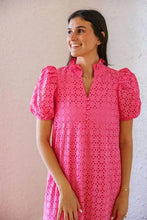 Load image into Gallery viewer, The Evening Bliss Dress - Hot Pink