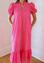 Load image into Gallery viewer, The Evening Bliss Dress - Hot Pink