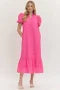 Load image into Gallery viewer, The Evening Bliss Dress - Hot Pink