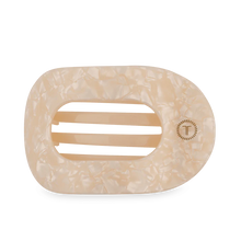 Load image into Gallery viewer, Large Teleties Flat Round Hair Clip - Soft Surf