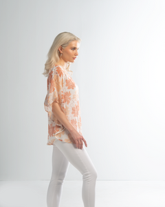 Spring Blossom Top - Peach