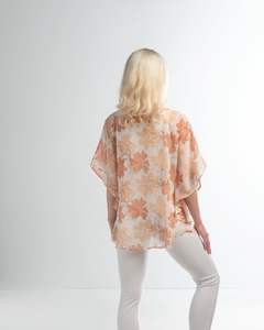 Spring Blossom Top - Peach