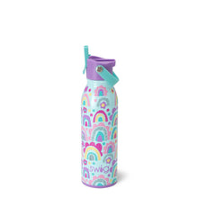 Load image into Gallery viewer, Swig Rainglow Flip + Sip Water Bottle (16oz)