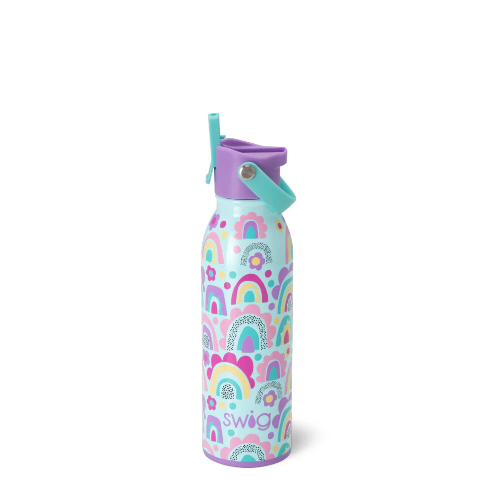 Swig Rainglow Flip + Sip Water Bottle (16oz)